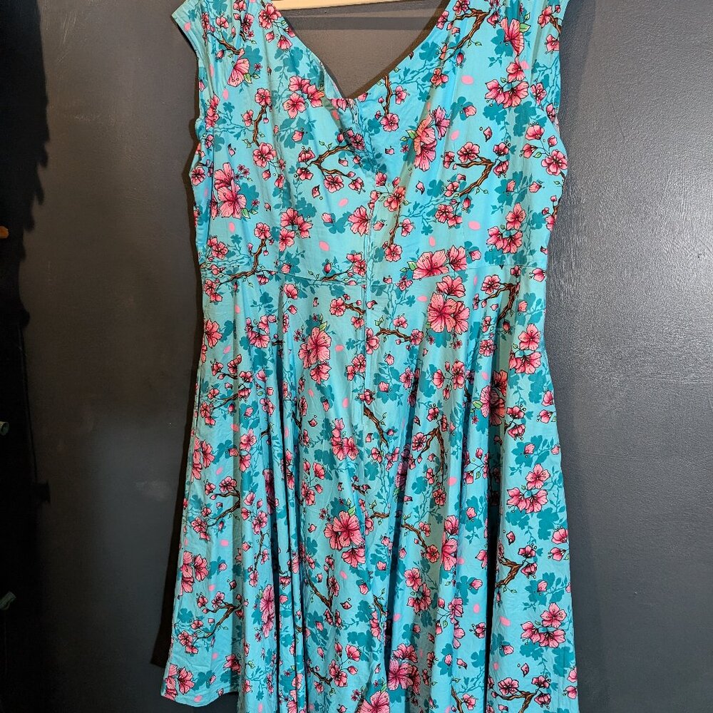 Cherry Blossom Cotton Dress